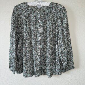 JJill Laurel Floral Blouse